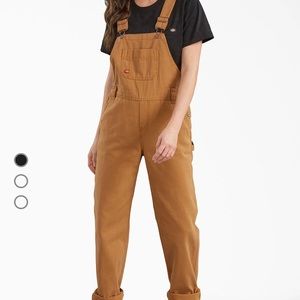 BNWT Dickie’s Women’s Relaxed Fit Bib Overalls, S